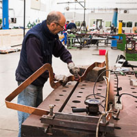SHAPING OF STATOR BARS