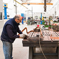 SHAPING OF STATOR BARS