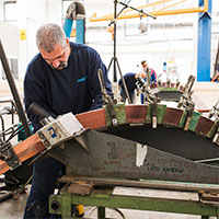 SHAPING OF STATOR BARS