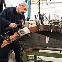 SHAPING OF STATOR BARS