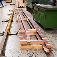 SHAPING OF STATOR BARS