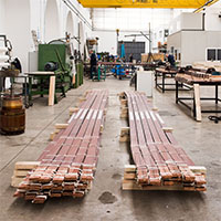 SHAPING OF STATOR BARS