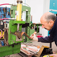SHAPING OF STATOR BARS